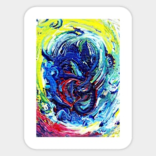 Oil Painting Sticker